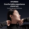 HYUNDAI C03 Clip-On Wireless Headphones with 2025 Bluetooth 6.0, DT6.0