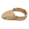 Archery Thumb Rings Good Protection Engraving Pattern Thumb Protector Rings