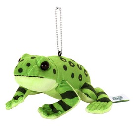 Carolata Okinawaishi Frog Plush Mascot, Animal Creatures, 5.9 x 3.1 x 5.9 inches (15 x 8 x 15 cm)