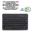 7 Inch Rechargeable Ultra Thin Russian Wireless Bluetooth Keyboard for
