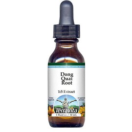 Dong Quai Root Glycerite Liquid Extract (1:5) - No Flavor (1 oz, ZIN: 523331) - 3 Pack