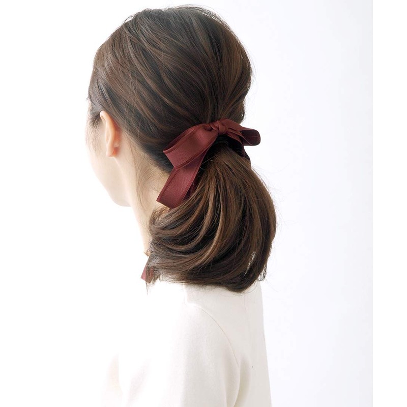VINGTAINE H7192 Long Ribbon, Hair Cuff, Pony Hook, Hair Hook,