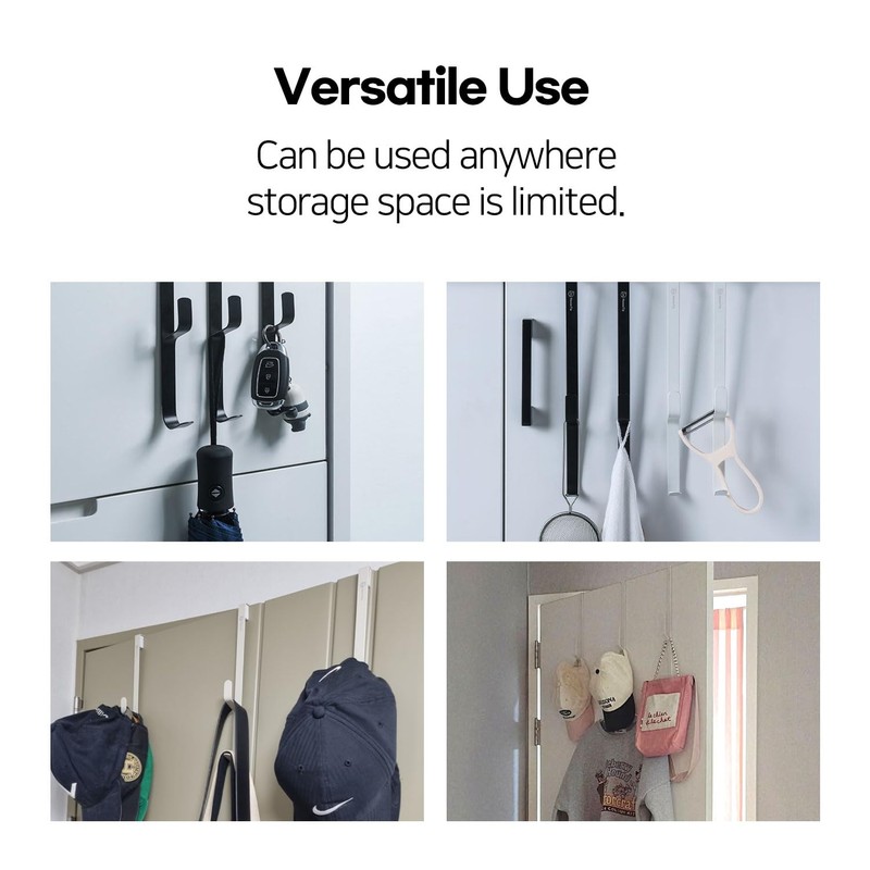 HouseTip Over The Door Hook Rack, Kitchen appliances, Dorm Room