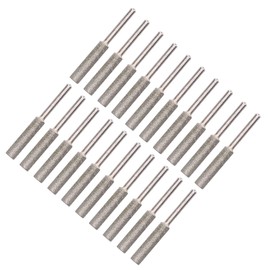 Chainsaw Sharpener 20PCS, Chainsaw Sharpening Grinding Stones Chainsaw Burr Grinding Stone File, for Sharpening Chainsaw Blades Polishing Grinding Tool (5.5mm)