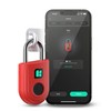 igloohome Padlock Lite Red Keyless Fingerprint Padlock with Mobile App