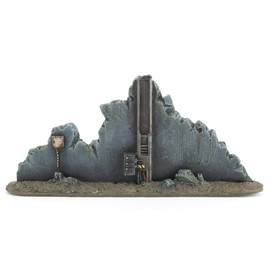 War World Gaming War Torn City Destroyed Straight Buildings - 28 mm Heroic Sci-Fi Wargame Terrain Tabletop Terrain Terrain Terrain Land Construction Model Building Zombie Post-Apocalyptic