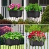 ORIMERC 9.8 Inches Self Watering Wall Planters for Indoor Plants,