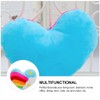 Toyvian Pack of 2 Rainbow Heart Cushion for Girls Love