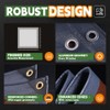 RAINDEWAY 8x8 Feet Super Heavy Duty Tarp 18 Mil, UV