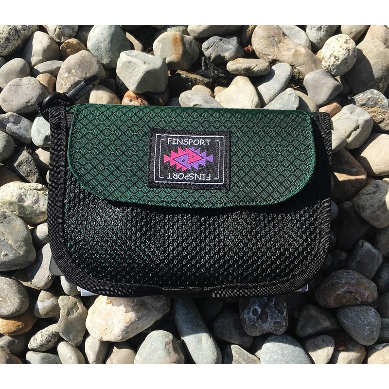Finsport 6x3 Accessory Wallet for fishing storage (Green)