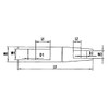 MarineNow Marine 316 Stainless Steel Anchor Swivel Connector (3/8")