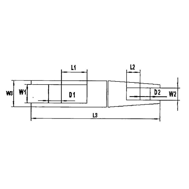 MarineNow Marine 316 Stainless Steel Anchor Swivel Connector (3/8")