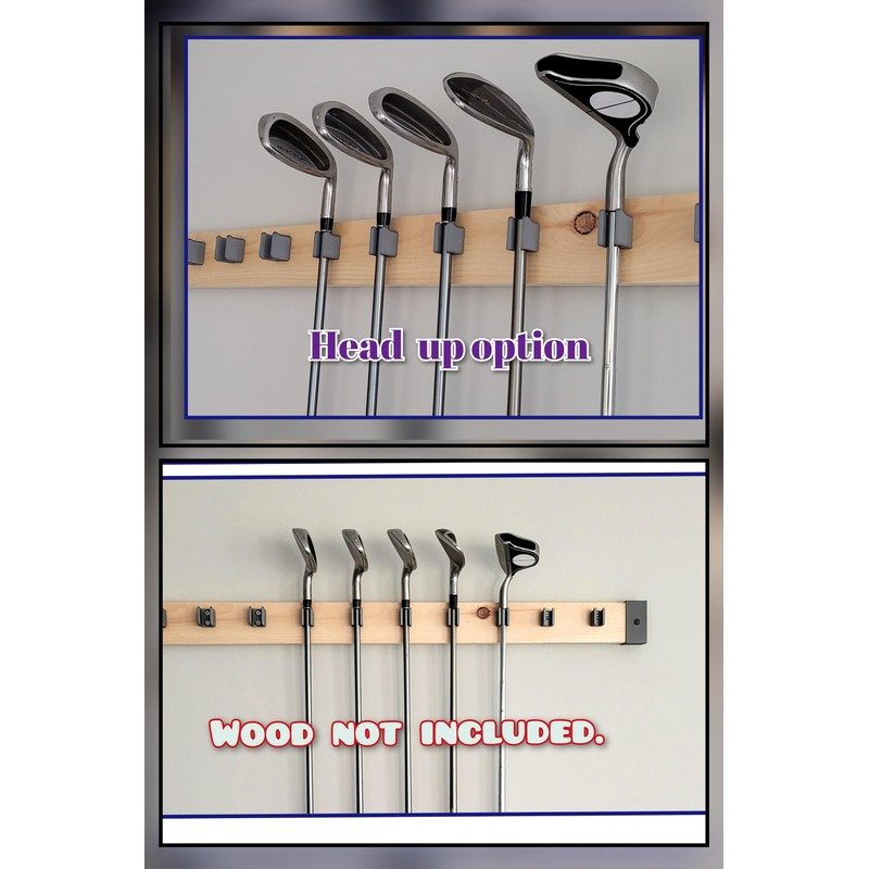 [JINTECH] Golf Club Organize Holder, Wall Display, Wall Hanger, Rack,