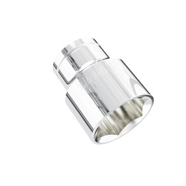 FOCMKEAS 9/16-Inch Shallow Socket, 3/8 Inch Drive, 6-Point, SAE, Heat Treated CR-V Steel Imperial Short Stubby Sockets, Full Polishing, 1.1 Inch Length(Sliver, 9/16")