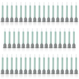 50 Pcs 3.5 Inch Epoxy Mixing Nozzle Tip for Adhesive Gun Applicator, Static Mixing Nozzle Adhesive Cartridges Tip for 50ml/1.7oz (1:1/1:2ratio) 16 Element