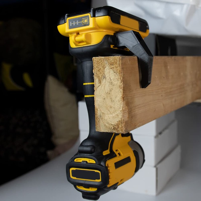 Drill Hook Upgrade for Dewalt Cordless Drill- Clip onto Anything-