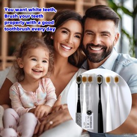 LuminaLife Japanese Wide Head Manual Soft Toothbrush for Adults, Adult Manual Soft Toothbrush Set (3 Sets per Box), All-Round Care of Teeth and Gums,Great Gums Brush, teeth's Best Friend