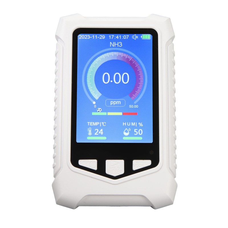 NH3 Test Meter Handheld Portable Accurate 0 to 50ppm 3.5