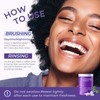 Freshmile Whitening Toothpaste Tablets with Nano-Hydroxyapatite (NHA) Purple Toothpaste for