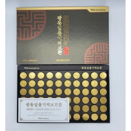 Guangdong Excellent Energy Restoration 3.75g / 광동 일품 기력보환 3.75g x 60환 기력 침향 부모님 선물 쇼핑백포함 최고의 선물 쇼핑백