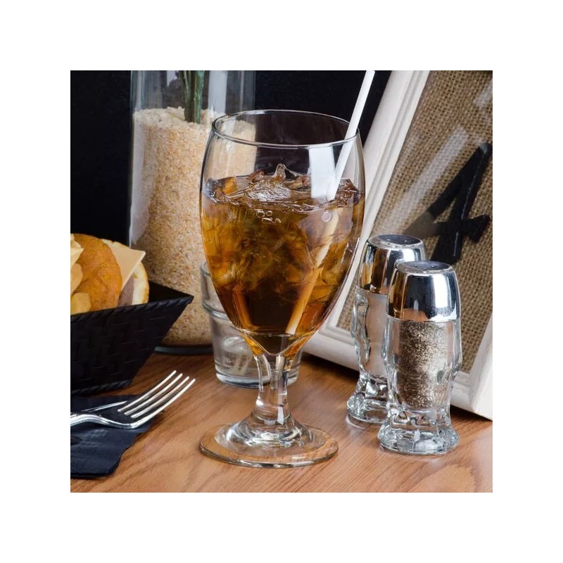 Libbey 3716 classic goblet party glasses Glass 16.25 oz H-7