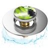 Sanilo Pop-Up Sink Plug, Many Beautiful Universal Pop-Up Drain Plugs