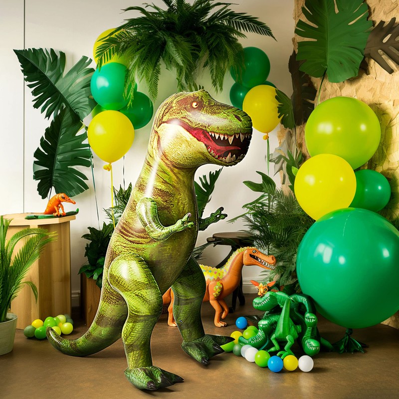 JOYIN 62” Giant T-Rex Dinosaur Inflatable for Party Decorations, Birthday