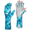 KastKing La Sal Pro Full Finger Fishing Gloves, UPF 50+