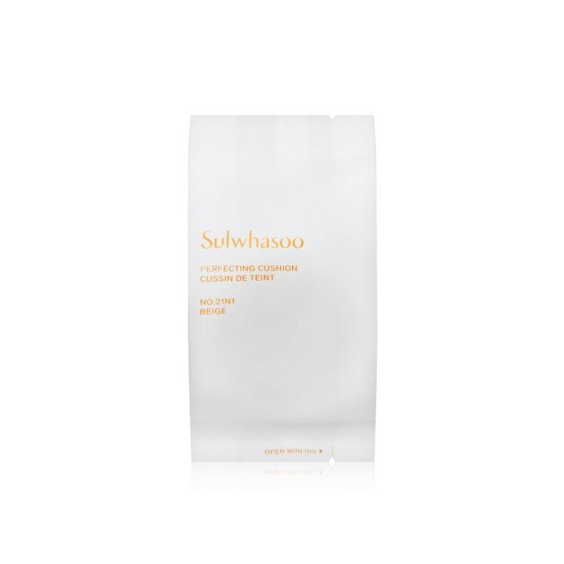 Sulwhasoo 설화수 퍼펙팅 세미매트 UV차단 쿠션 (본품+리필) Sulwhasoo Perfecting Semi-Matte