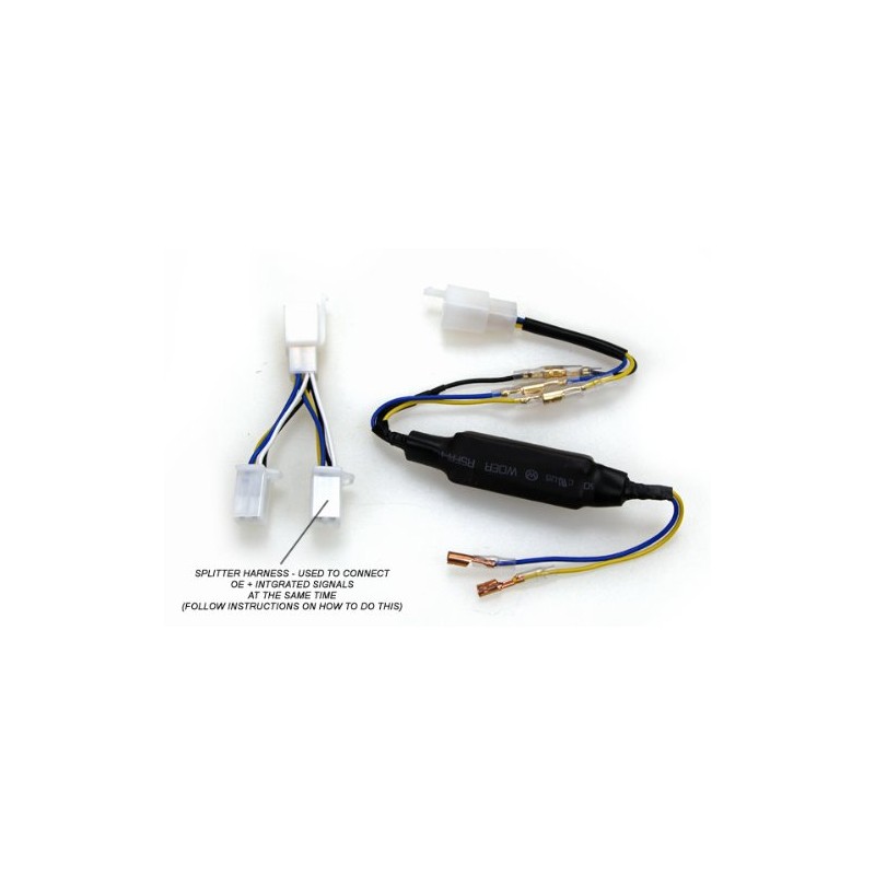 Integrated Sequential LED Tail Lights Smoke Lens for 2014-2020 Honda