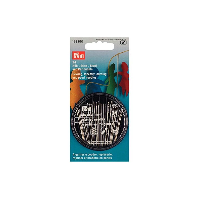 Prym - Prym Silver Darning Pearl Embroidery Sewing Needles -