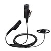 HYS Multipin Earpiece with Mic D-Shape Two Way Radio Headset