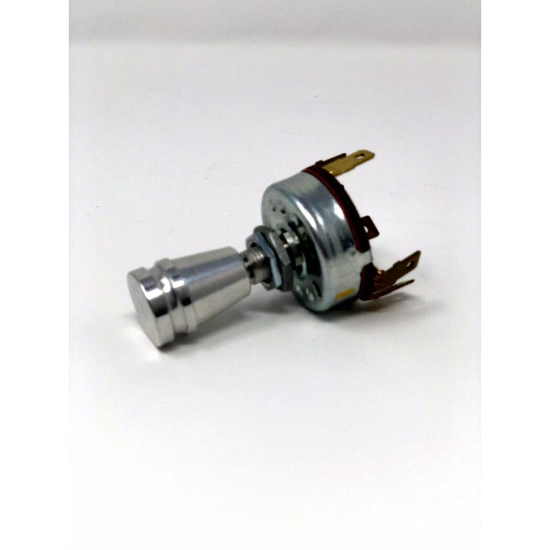 Dolphin Gauges Universal Windshield Wiper Switch With Aluminum Dress Up