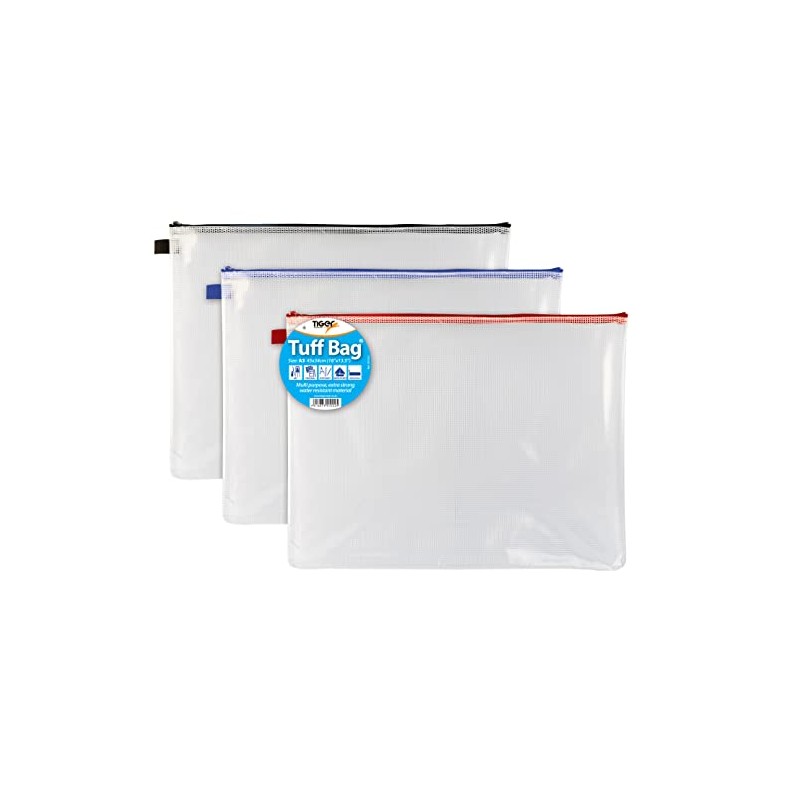 4 X A3 Tuff Bag Heavy Duty Strong Waterproof Storage