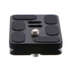 HITHUT PU-60 60mm Universal Quick Release QR Plate with D-Ring