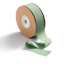 MORSUNBELA Green Ribbon Chiffon Ribbon Grosgrain Ribbon Green Ribbons for Gift Wrapping Sewing Ribbons 1 Inch x 25 Yd Eucalyptus Green Gift Ribbon