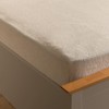 Brentfords Teddy Fleece Fitted Bed Sheet Plain Thermal Warm Soft