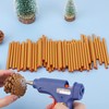 ENPOINT 120pcs Metallic Gold Hot Glue Sticks Mini - 4