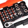 23 Pcs Socket Wrench Set Multi Functional 1/4 Inch Drive
