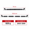 Adjustable Car Clothes Hanging Rod, 35.8-64.4 Inch Retractable Interior Garment