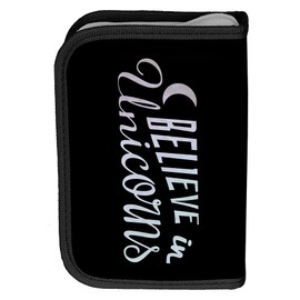 Paso PP23OL-P001BW Unicorn Pencil Case Multi-Coloured