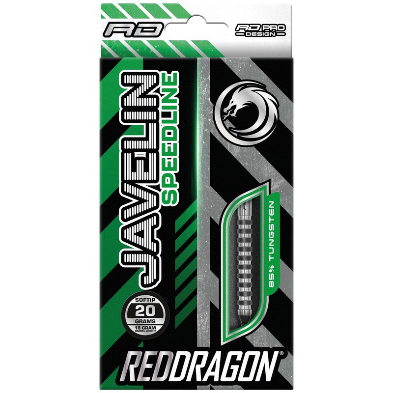 RED DRAGON Javelin Speedline 20 g Softip Premium Tungsten Darts