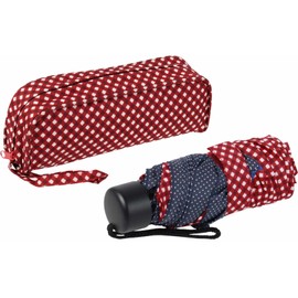 Doppler Lifestyle Super Mini Pocket Umbrella - Small and Lightweight, red, Super mini umbrella with hand opener