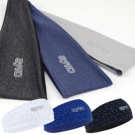 Mesh Cool Sports Headband - Sweat-Wicking & Absorbent for Exercise and Hiking Hiking Headband Melange Navy