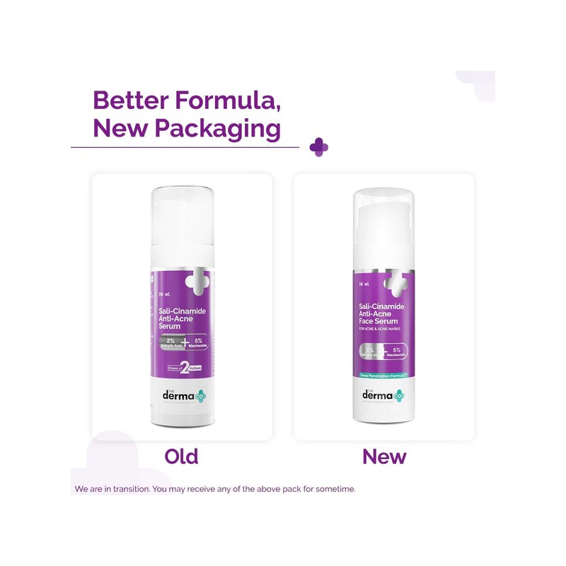 The Derma Co. Sali Cinamide Anti Acne Serum with 2%