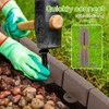 AGTEK Garden Edging 16FT Landscape Edging Kit 2.75 Inch Height
