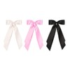 Hair Clip, 3Pcs Satin Bows for Hair Clips Hair Ribbon