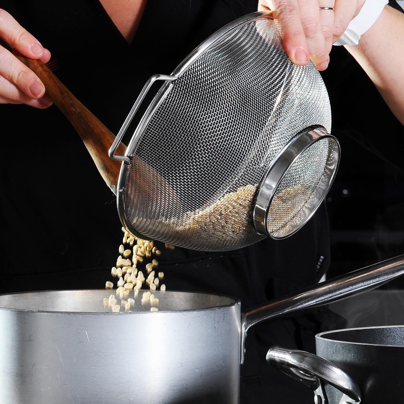 Fackelmann Colapasta 20 cm In Acciaio Inossidabile - Rete Fine