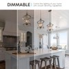 LUXRITE Vintage Candelabra LED Bulb 60W Equivalent, 550 Lumens, 3500K