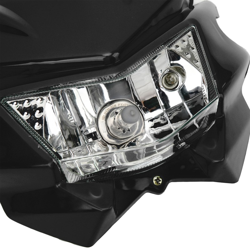 Motorcycle Front Headlight H4 Interface LED Waterproof DRL Headlight for